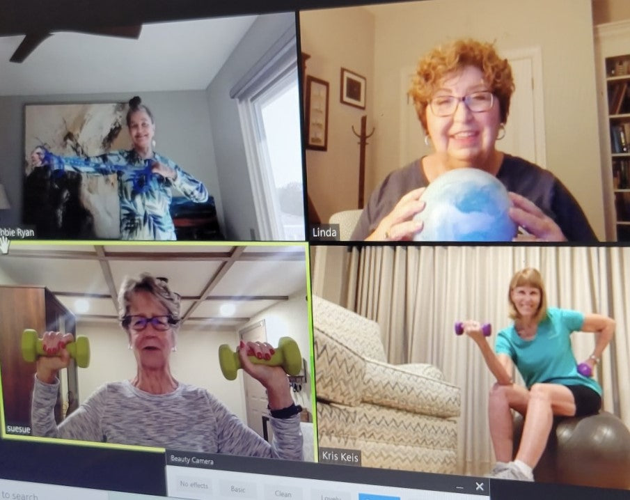 Covid Is Making A Comeback. Is Fitness By Zoom Coming Back?