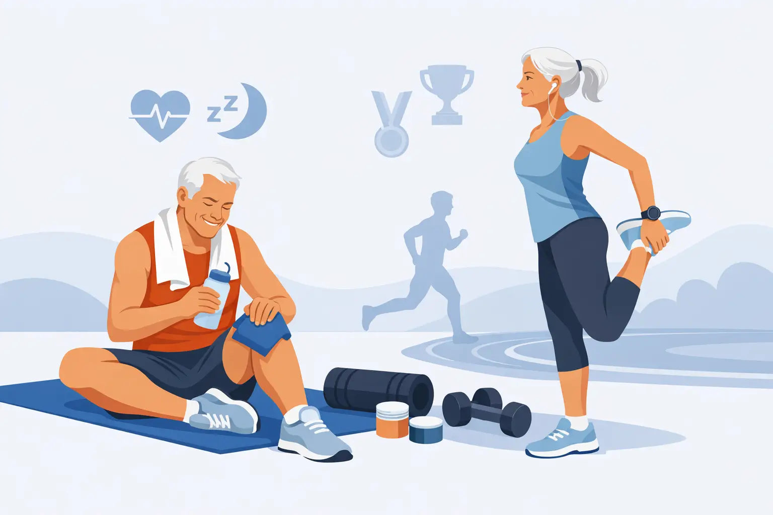 Workout Recovery Tips for Seniors Who Compete