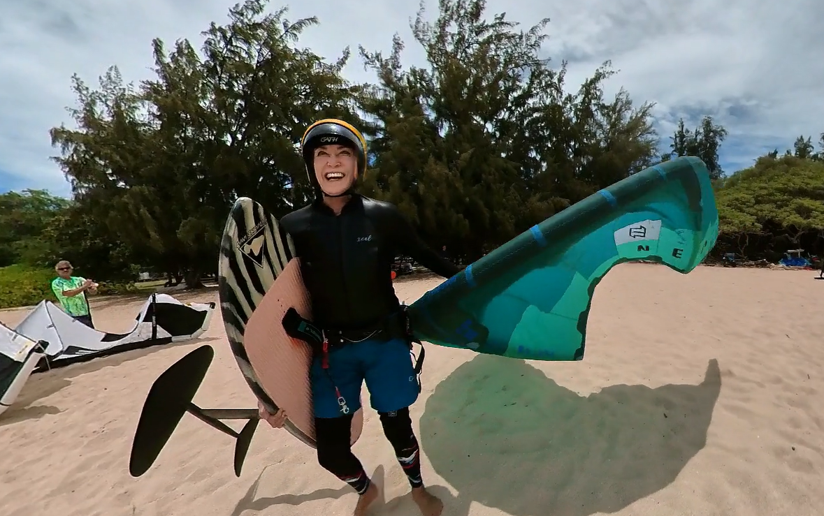 The Spirit Of Play Washes Over Her