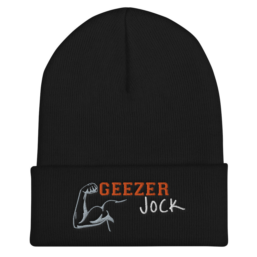 Geezer Jock Logo Cuffed Beanie